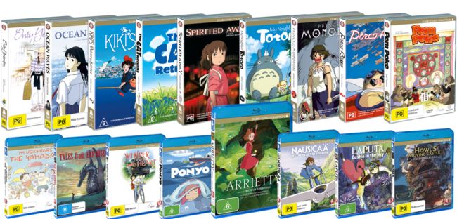 COMPETITION: Win The Complete Madman Studio Ghibli Blu-ray/DVD