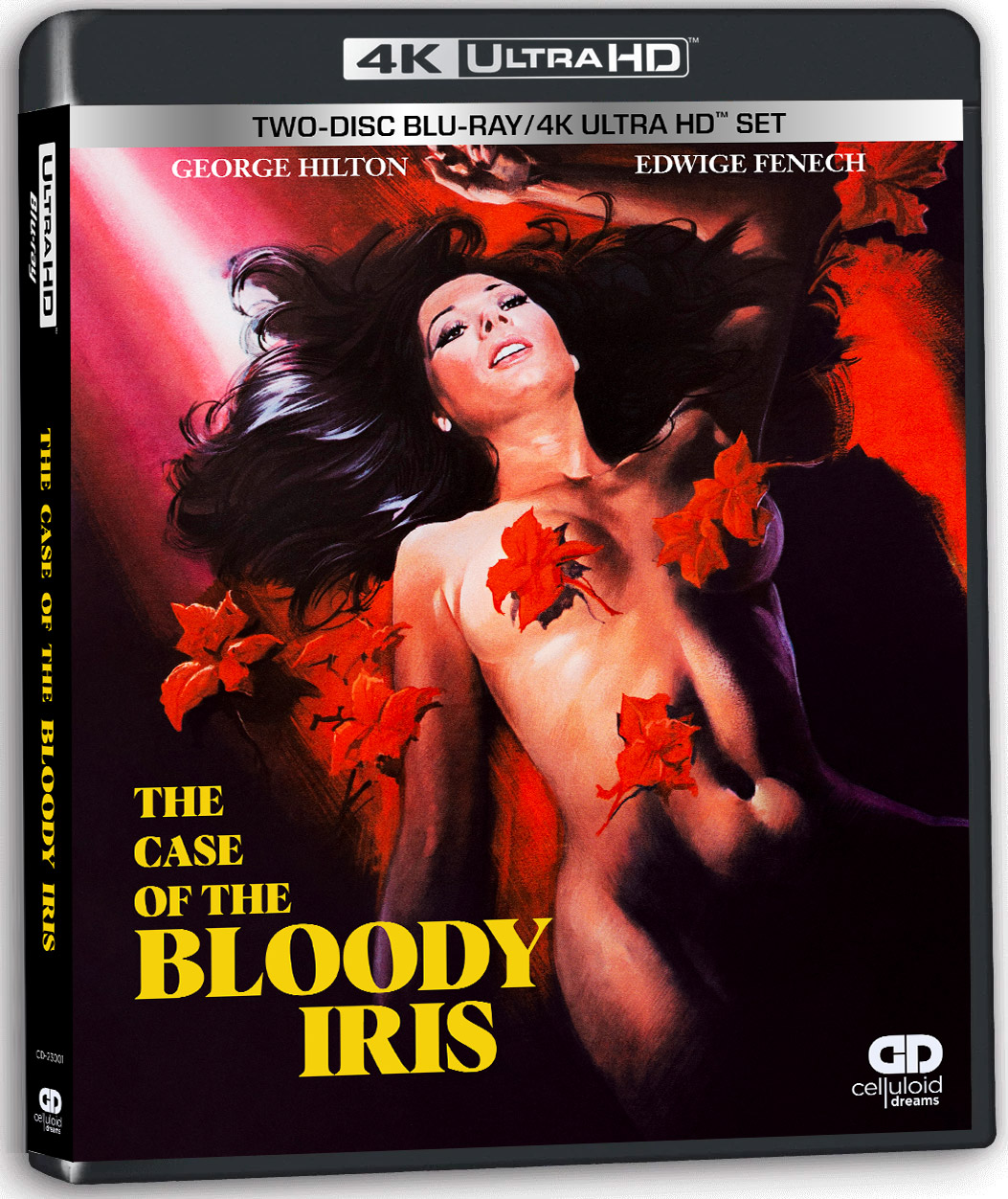 Boutique Startup Celluloid Dreams Brings Giallo THE CASE OF THE BLOODY IRIS  to Blu-ray And 4K UHD