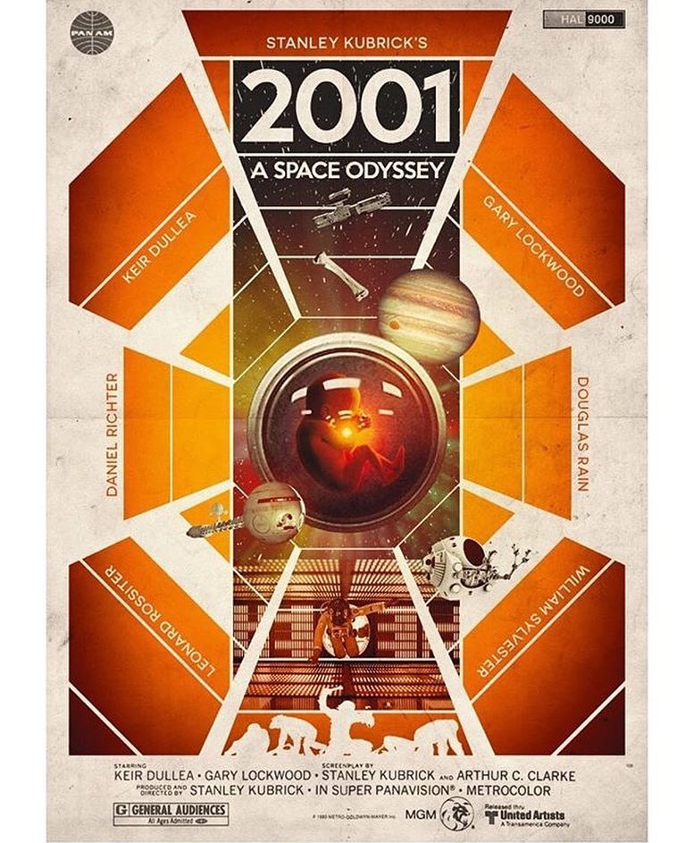 lunge forestille enkemand Friday One Sheet: The Legacy of 2001: A SPACE ODYSSEY