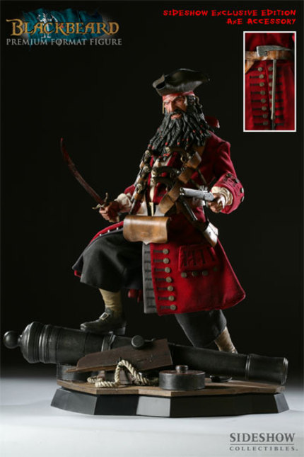 WIN a SIDESHOW BLACKBEARD PREMIUM FORMAT EXCLUSIVE STATUE!!!