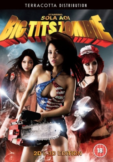 What's THAT coming out of my screen? BIG TITS ZOMBIE 3D UK DVD Review!
