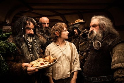 Bilbo, Meet Dwarves. Dwarves, Meet Bilbo.