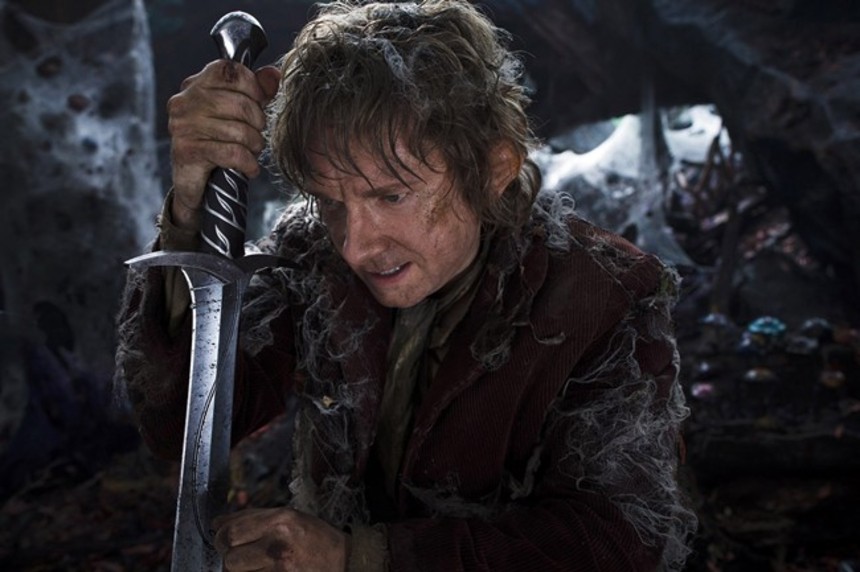 Bilbo Stabs Himself A Spider In New Shot From THE HOBBIT