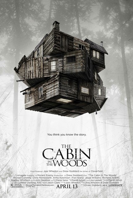 First Official Poster For Joss Whedon And Drew Goddard's THE CABIN IN THE WOODS