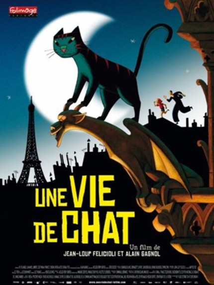 By Day Child's Pet, By Night Dangerous Thief. There's A CAT IN PARIS.