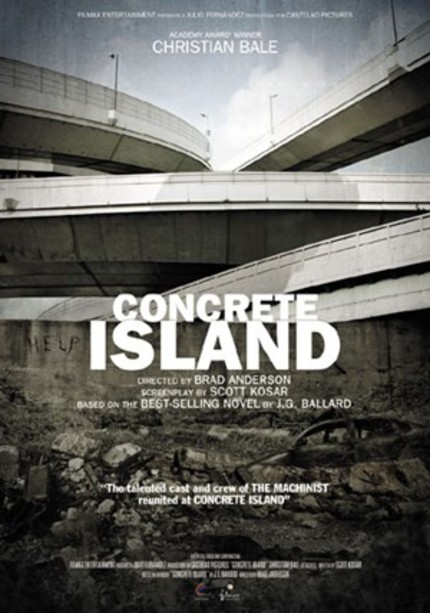 First Artwork For Brad Anderson / Christian Bale Reunion CONCRETE ISLAND