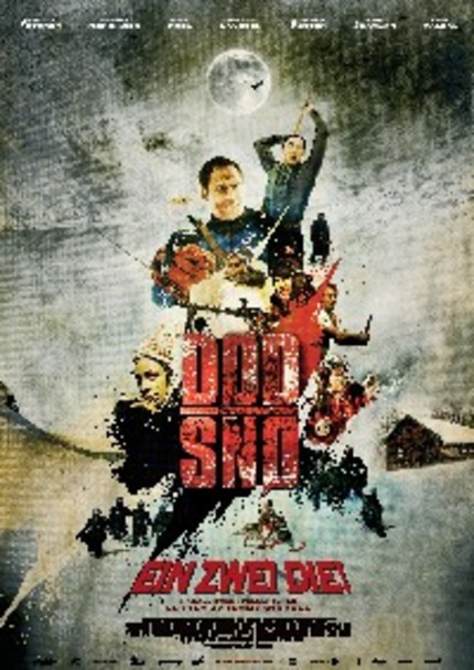 Ein! Zwei! Die! Final Poster Art For Norwegian Nazi-Zombie-Comedy DEAD SNOW!