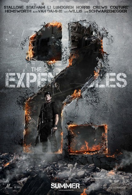 Official EXPENDABLES 2 Poster