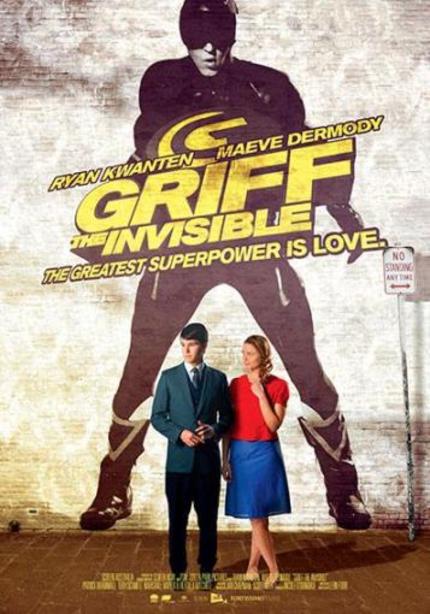 Market poster for GRIFF THE INVISIBLE!