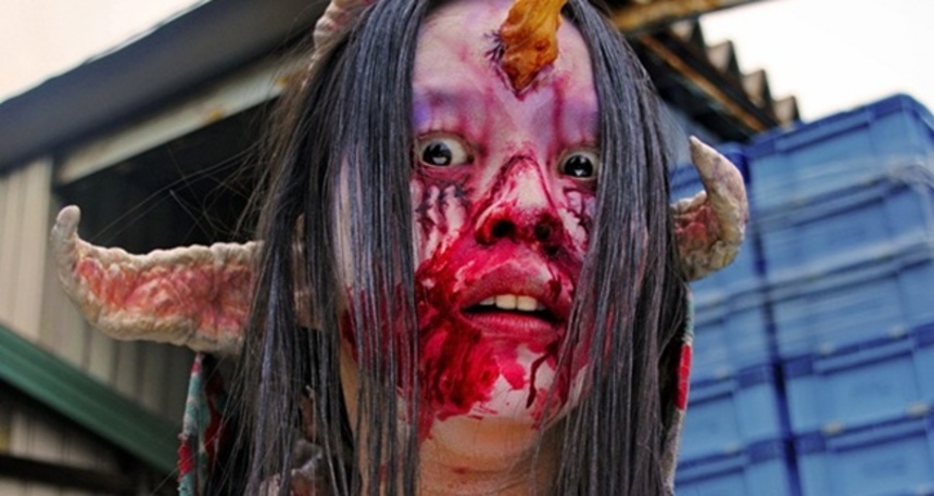 AUDITION's Eihi Shiina Is The Zombie Queen In Yoshihiro Nishimura's HELLDRIVER!