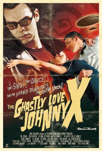Space Aliens! Surf Rock! UFOs! Singing And Dancing! Who Can Withstand THE GHASTLY LOVE OF JOHNNY X?