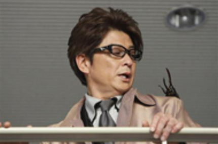 Sho Aikawa is "Insect Detective Yoshimi Yoshida" in Sakichi Sato film