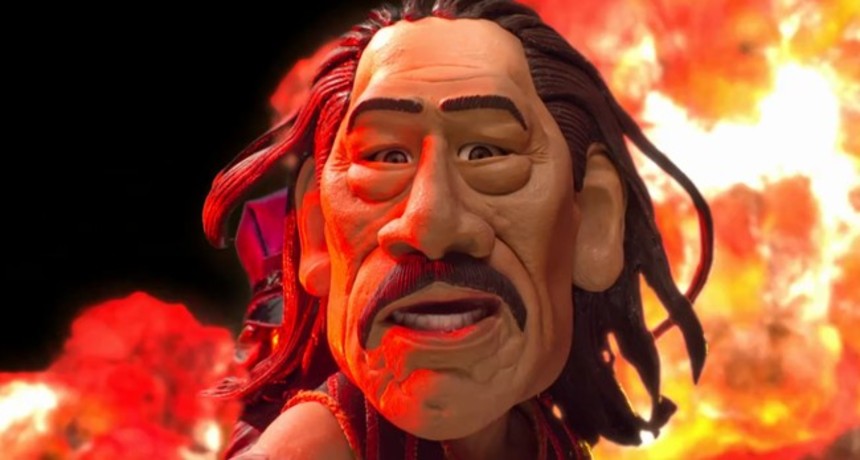 MACHETE Goes Stop Motion. And Then He Washes His Hands.