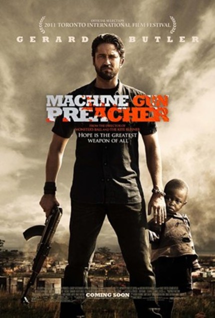 Gerard Butler In MACHINE GUN PREACHER Trailer