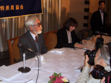 The Sensei Speaks: A press conference with Hayao Miyazaki