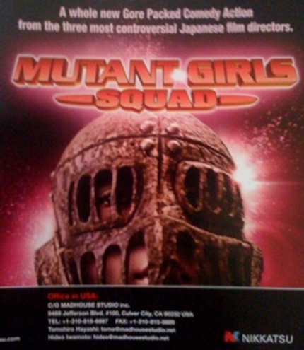 EFM 2010: First Art For Iguchi / Nishimura / Sakaguchi Omnibus Film MUTANT GIRLS SQUAD!