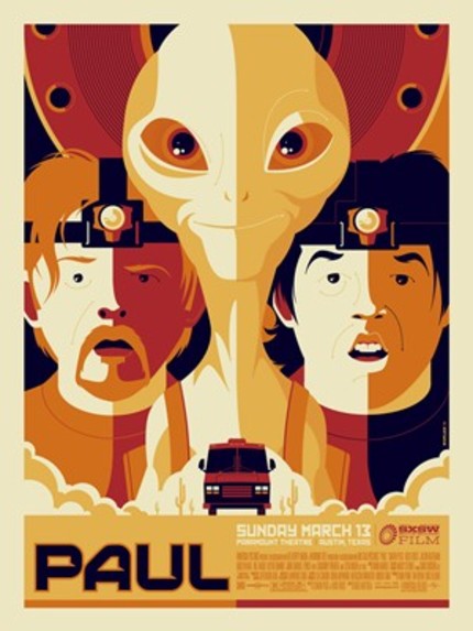 SXSW 2011: PAUL Gets The Mondo Tees Limited Edition Poster Treatment
