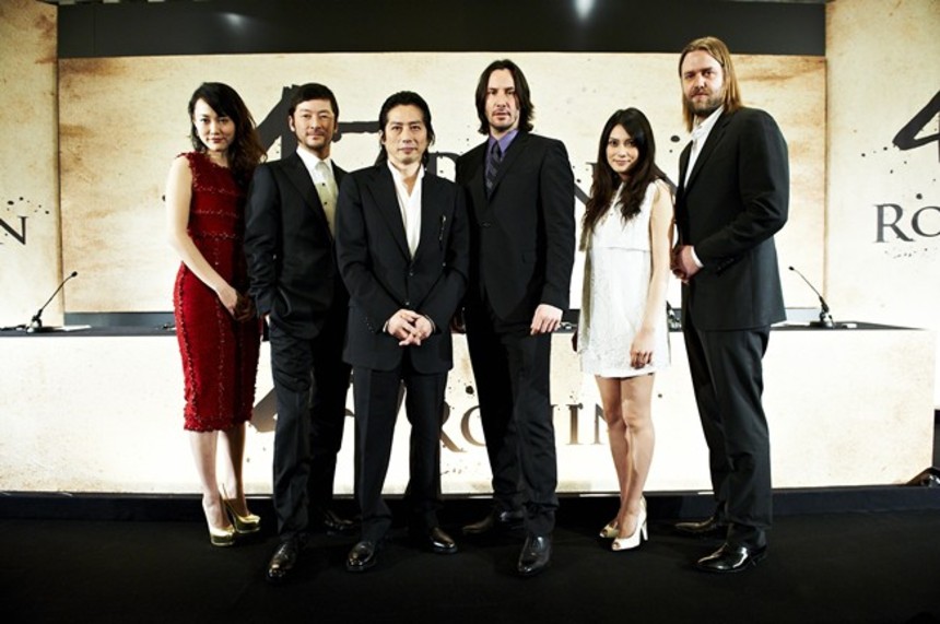 Reeves, Rinsch, Asano, Kikuchi, Sanada And Shibasaki Gather For The Launch Of 47 RONIN