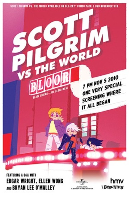 Hey Toronto! Edgar Wright Is Bringing SCOTT PILGRIM To The Bloor November 5th For Free!