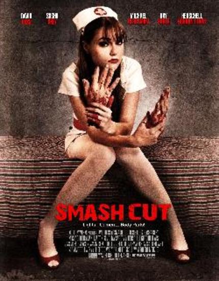A New Poster For Lee Demarbre's SMASH CUT With Sasha Grey, David Hess And Michael Berryman