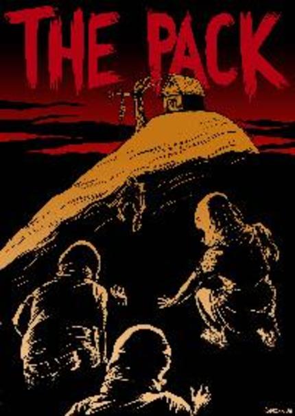 Franck Richard's 'The Pack' held in a cage by Indomina Releasing