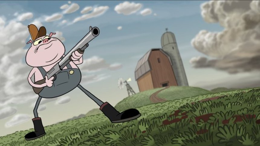 Watch Nick Cross' Trippy Animated Short THE PIG FARMER