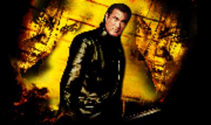 It's the Japanese trailer for 'Against the Dark' with Steven Seagal!