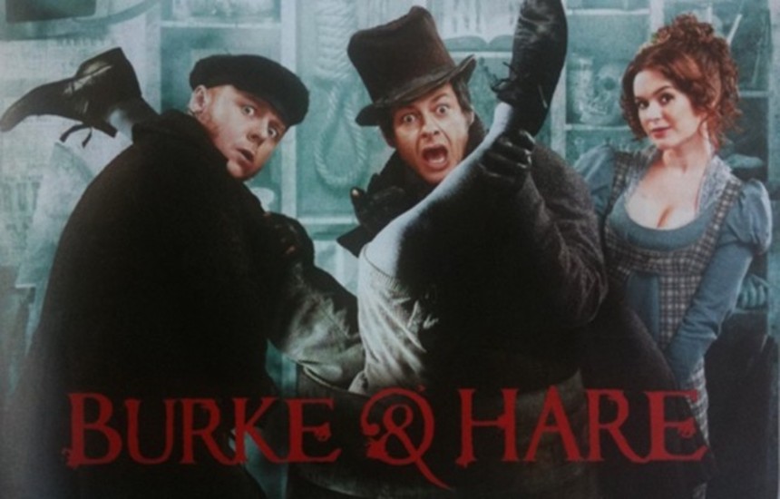 Pegg, Serkis And A Bunch Of Dead Guys. It's The Trailer For John Landis' BURKE AND HARE!