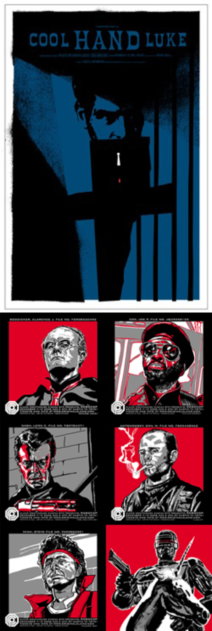 Poster Alert! Robocop and Cool Hand Luke