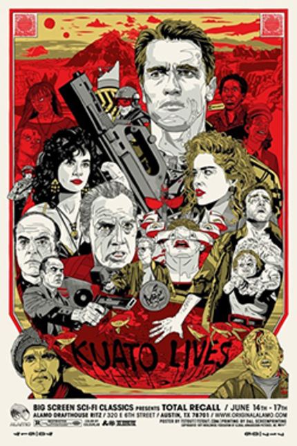 Poster Alert! Total Recall, Royal Tenenbaums and Re-Animator.