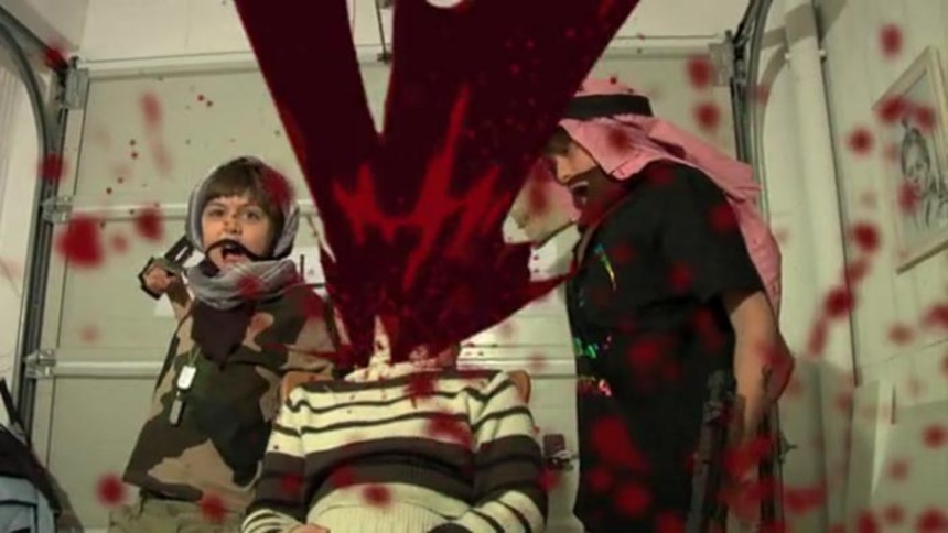Watch Ultra-Violent Kids Battle Get the Bloody Anime Treatment