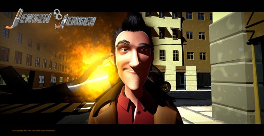 This Is Going To Be Bloody! A Teaser For Animated Danish Action Comedy JENSEN & JENSEN! (Updated w. English Subs.)
