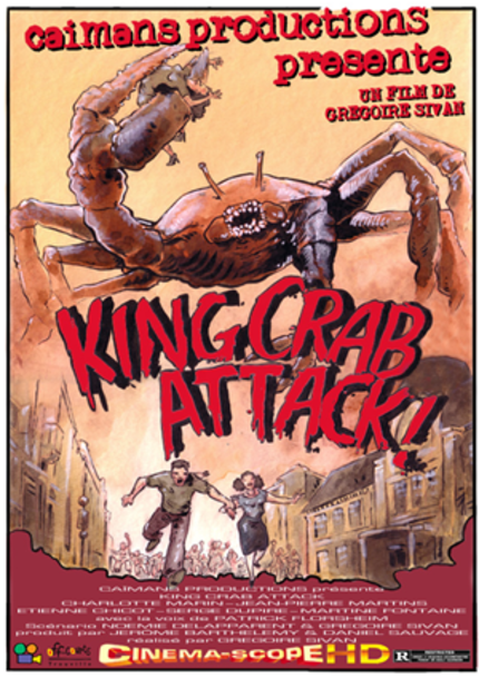 New Trailer For KING CRAB ATTACK! Now In English With Added Awesome!
