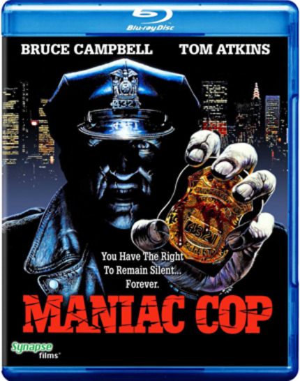 MANIAC COP Blu, SOUTH OF HEAVEN DVD Coming Soon From Synpase Films!
