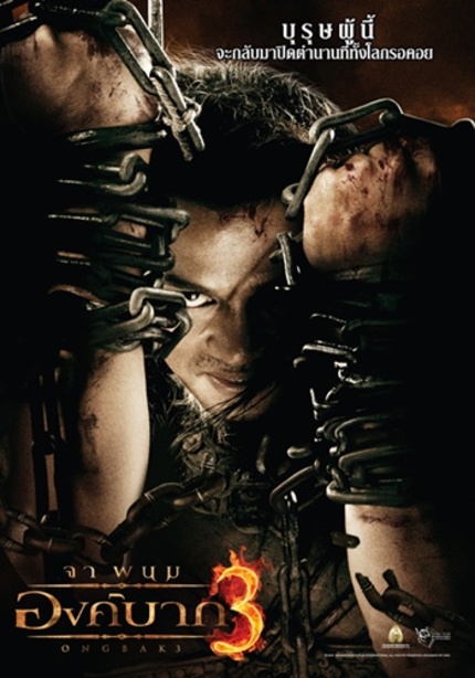 Tony Jaa Looks Displeased In The New ONG BAK 3 Poster