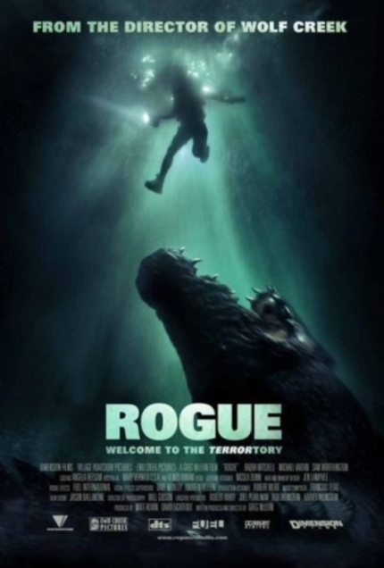Rogue -Wolf Creek director Greg Mcleans Killer Croc film , DVD OUT NOW in Australia and US Pre Order