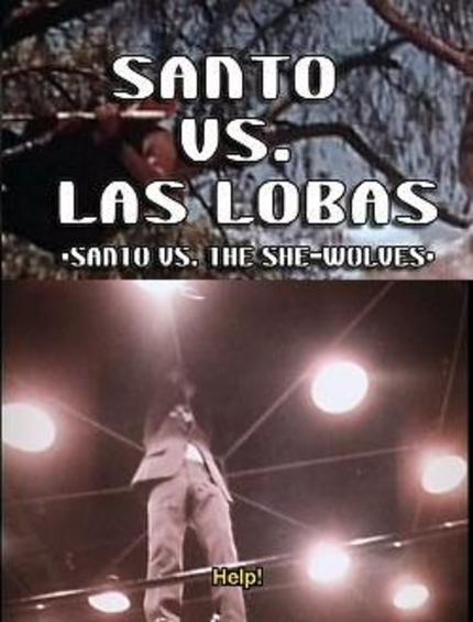 SANTO VS. The SHE-WOLVES UK release, DVD Review