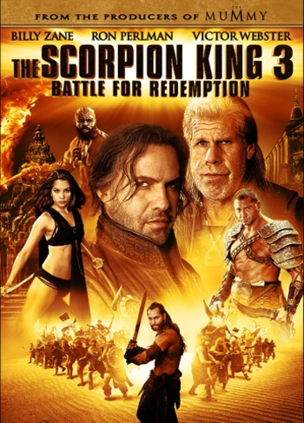 Contest: Win a SCORPION KING 3: BATTLE FOR REDEMPTION Blu-Ray Prize Pack