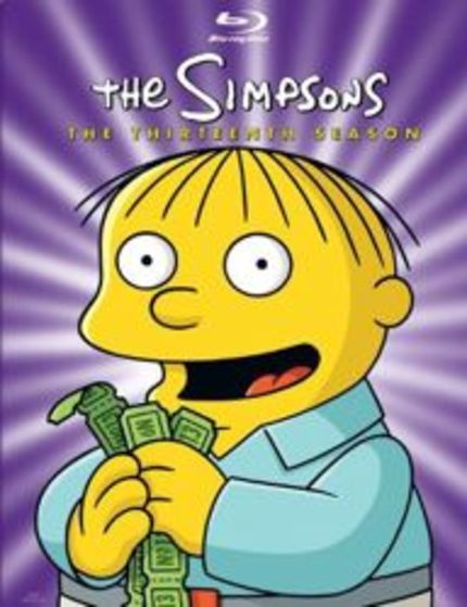 THE SIMPSONS SEASON THIRTEEN ON BLURAY 
