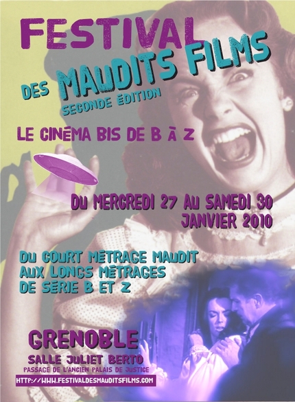 A New Genre Event in France ! Look out for Grenoble's Festival des Maudits Films !