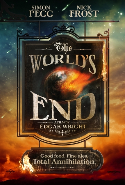 New Poster For Pegg And Wright's THE WORLD'S END Promises Total Annihilation