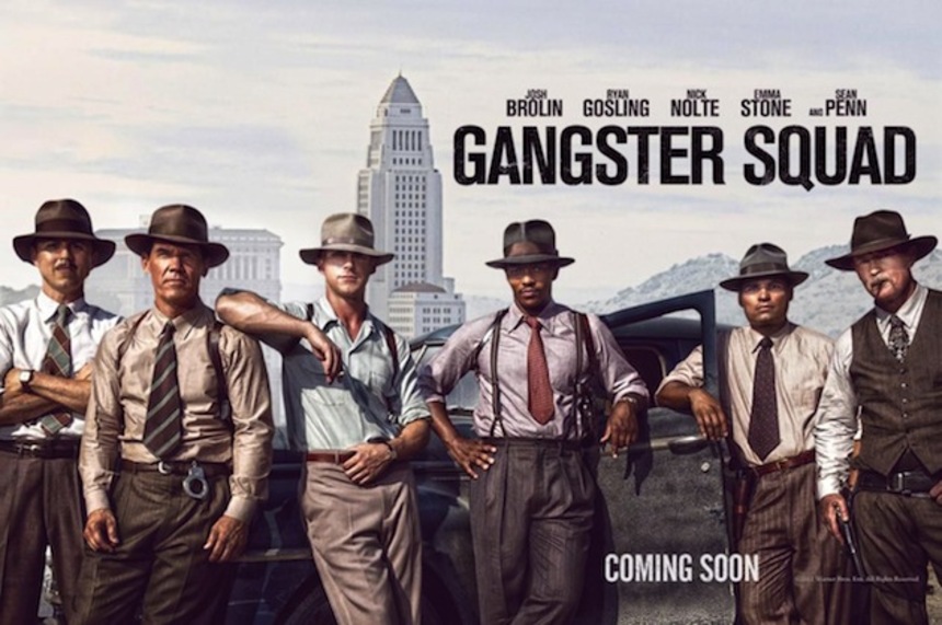 Review: GANGSTER SQUAD Is a Cartoon That Thinks It's Real