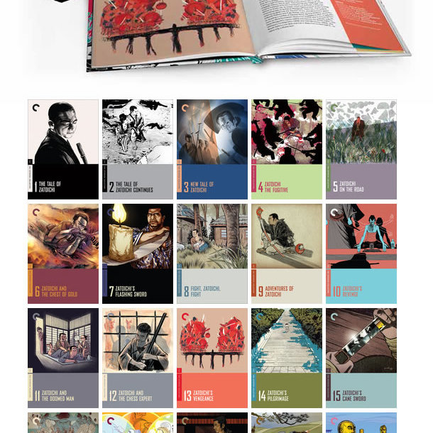 Criterion Announces Massive 27 Disc ZATOICHI Box Set