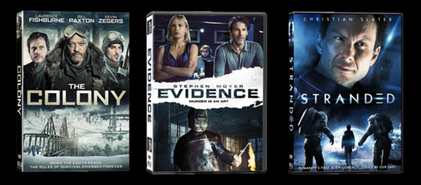 Win A Horror Gift Pack Featuring THE COLONY, EVIDENCE And STRANDED!