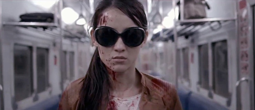 THE RAID 2 Clip: Hammer Girl On A Suddenly Bloody Subway