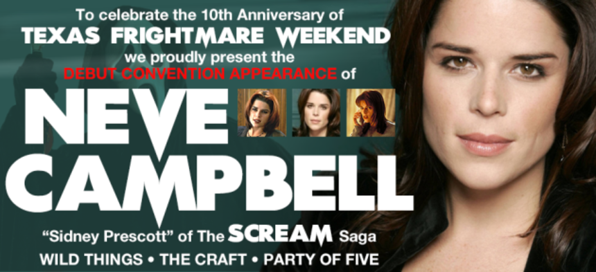 Texas Frightmare Weekend 2015 Grabs SCREAM's Neve Campbell For Her First Con Appearance Ever!