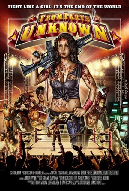 FROM PARTS UNKNOWN: FIGHT LIKE A GIRL: Watch The Trailer For Australian Zombie-Wrestling-Video Game Movie