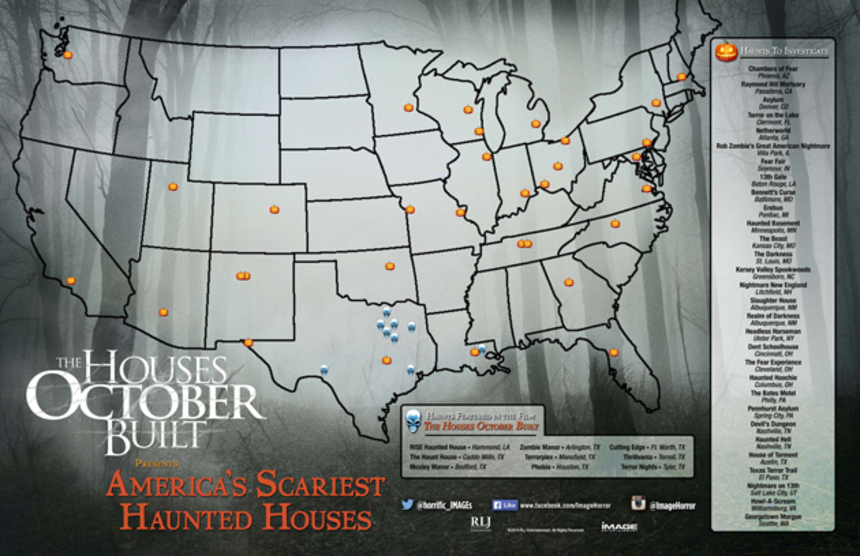 Check Out America's Scariest Haunts, Thanks To THE HOUSES OCTOBER BUILT