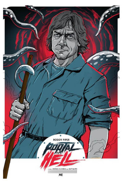 Take A Gander At Ghoulish Gary Pullin's PORTAL TO HELL Poster