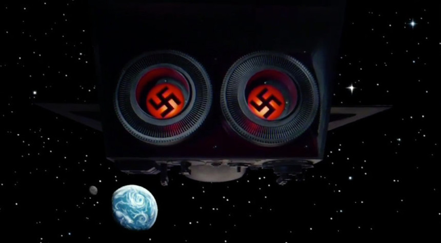 Future Robot Hitler And Space Shark To Battle DANGER 5 In